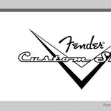 Fender custom shop guitars