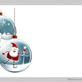 The pretty Christmas balls