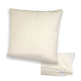 Coussin structuré lin écru-Imagesdartistes
