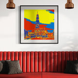 Arras pop art, version jaune