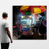 Outdoor restaurant in New York