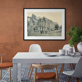 Arras, the Caserne Montesquieu, the old and the minor seminary in 1918