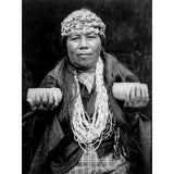 Indienne en Noir et Blanc-Imagesdartistes