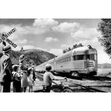 Le train Twin Cities Zephyr dans les années 40-Imagesdartistes