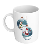 The pretty Christmas balls