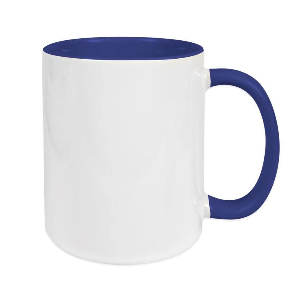 Mug bicolore Bleu Cobalt-Imagesdartistes