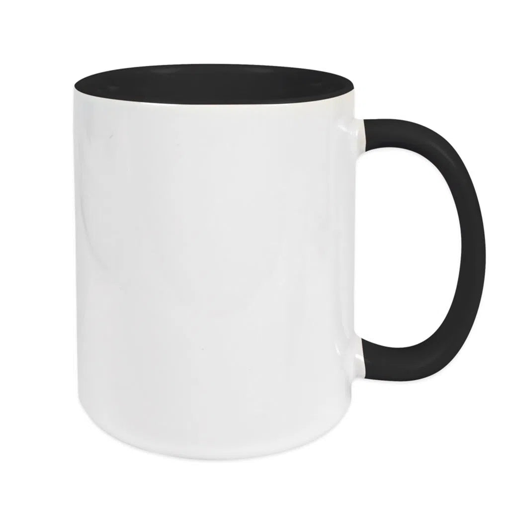 Mug bicolore Noir-Imagesdartistes