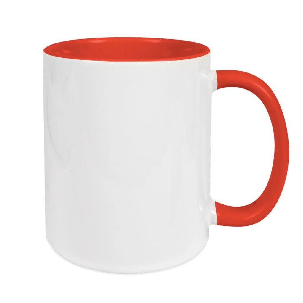 Mug bicolore Rouge-Imagesdartistes