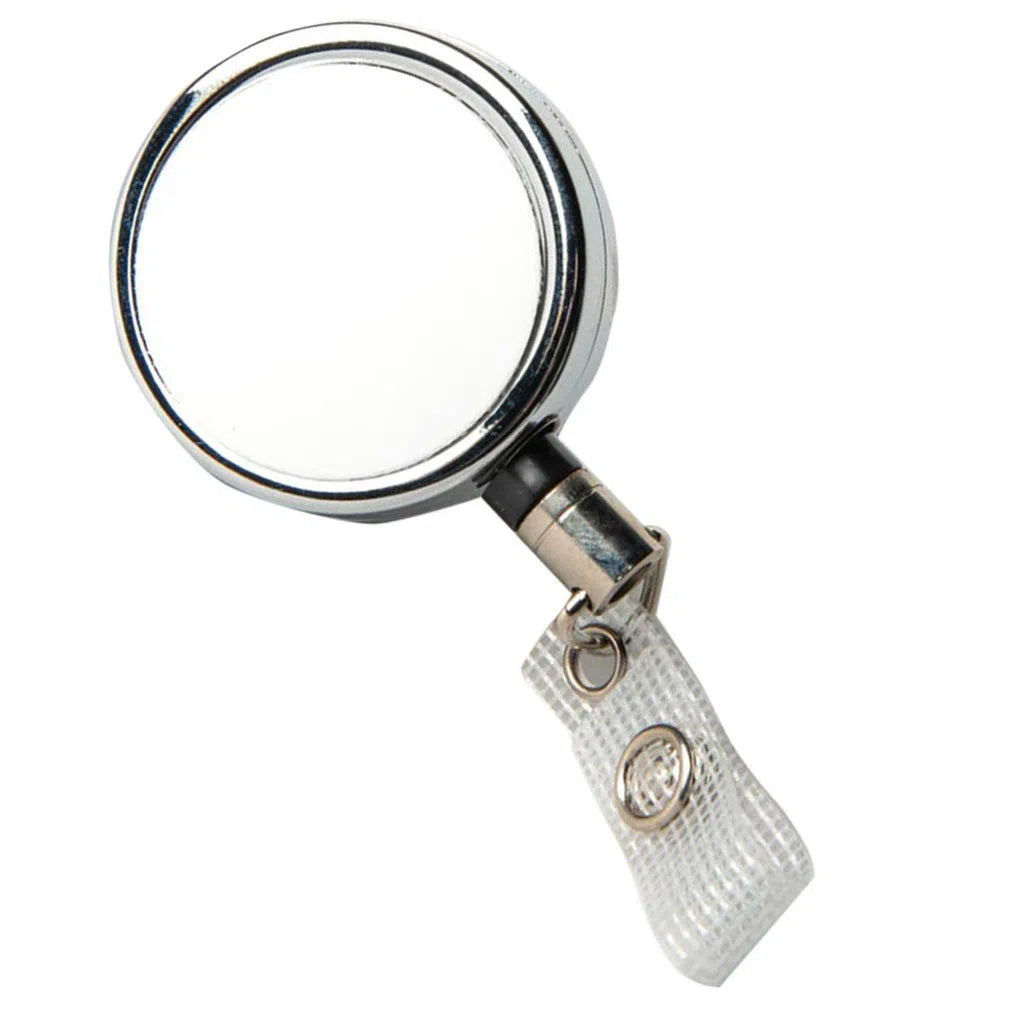 Porte-clés métal rond-rétractable-Imagesdartistes