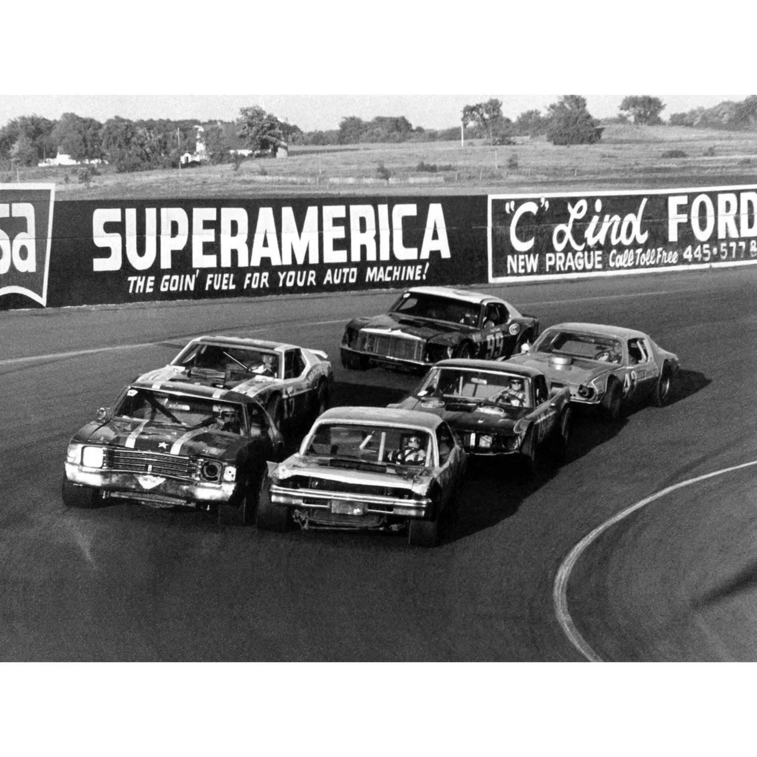 Stock car - Elko Speedway (USA) - 1972-Imagesdartistes