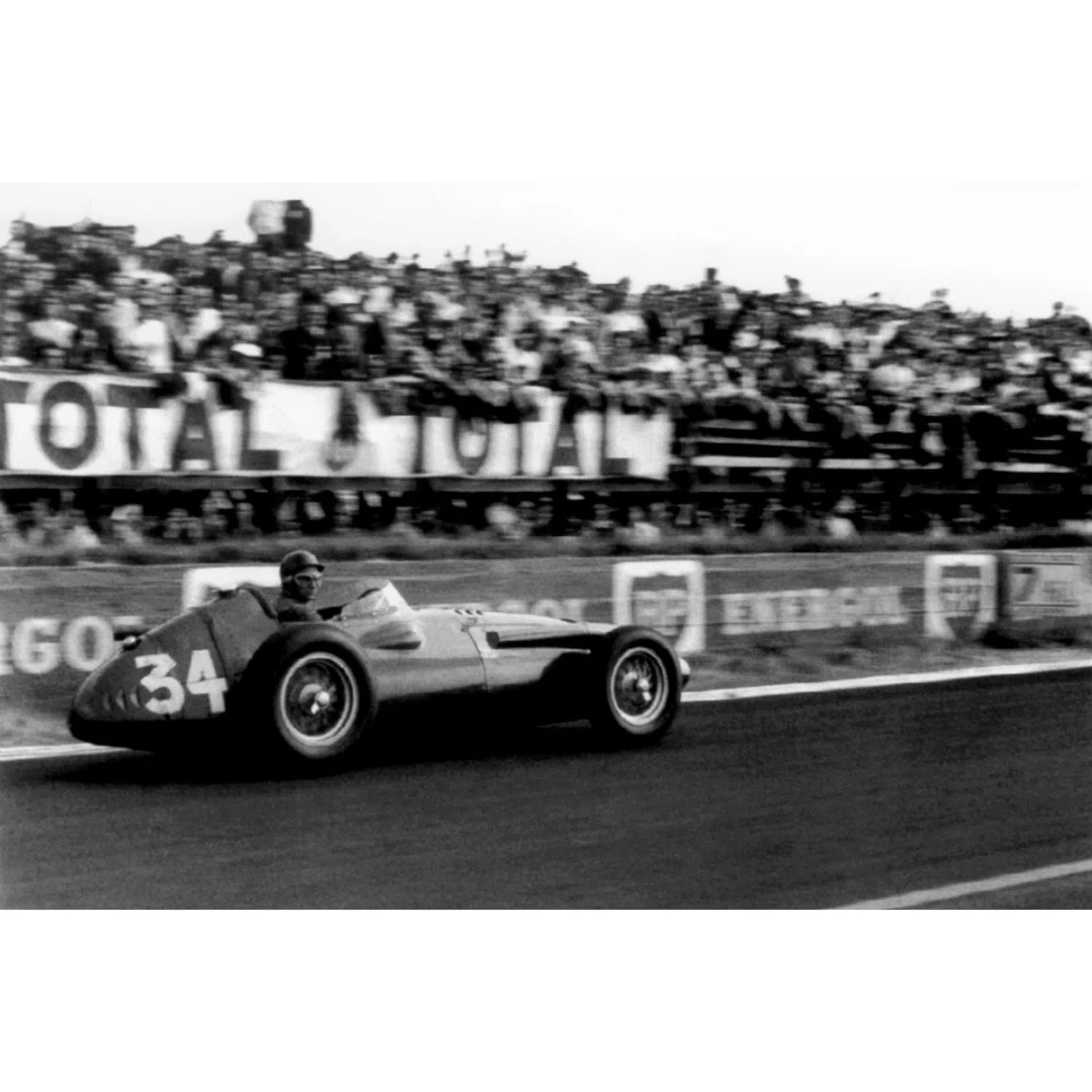 Troy Ruttman en Indy 500, circuit d'Indianapolis (1952)-Imagesdartistes