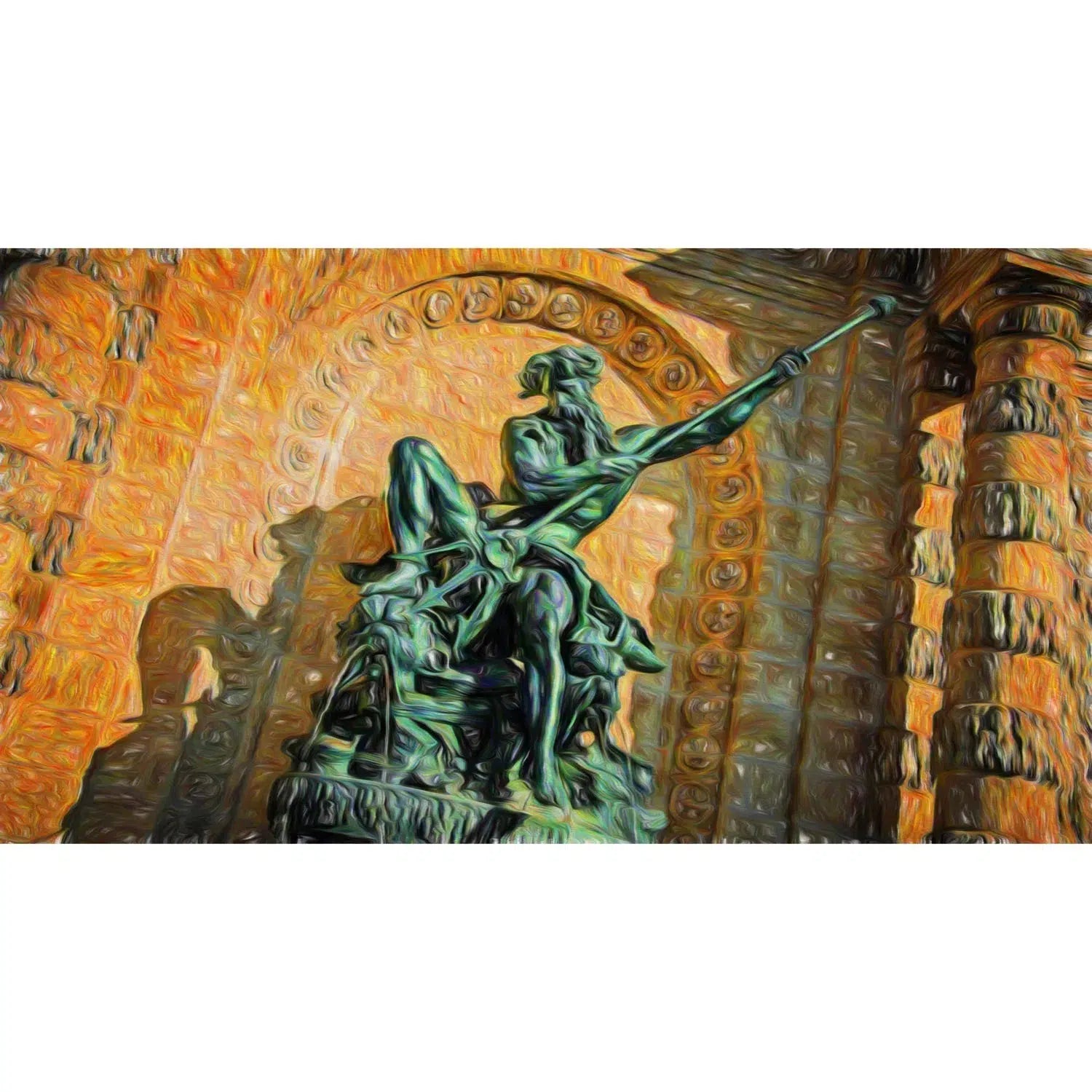 Arras, la fontaine Neptune-Imagesdartistes