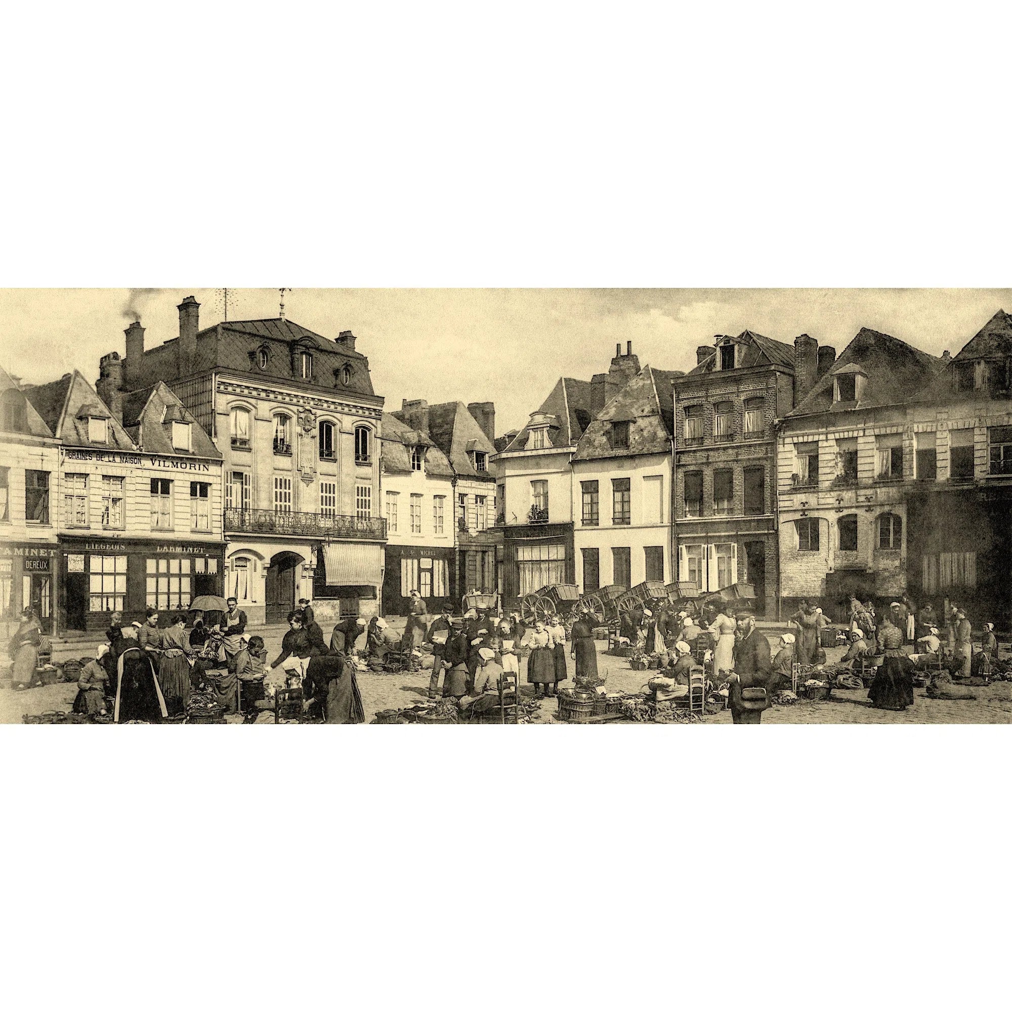 Arras, la Place de la Vacquerie jusqu'en 1914-Imagesdartistes