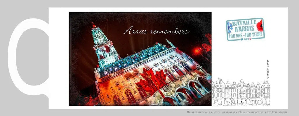 Arras Remembers - Beffroi mapping-Imagesdartistes