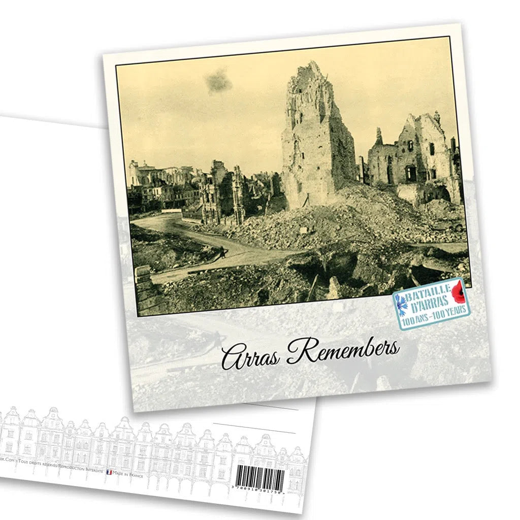 Arras remembers: le Beffroi en ruines-Imagesdartistes