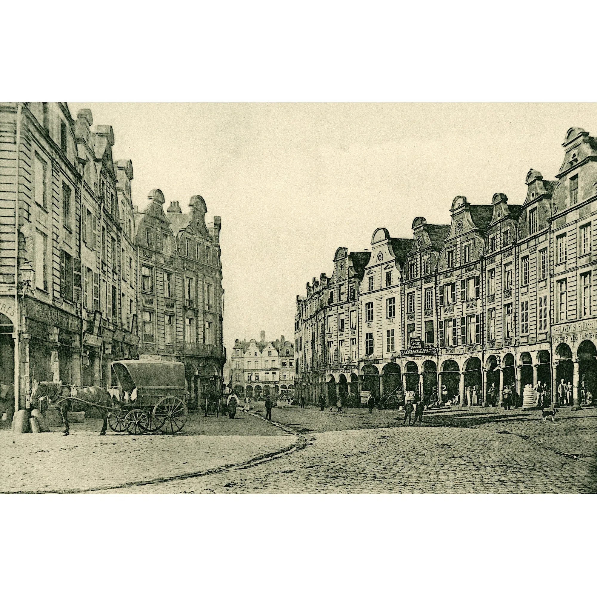 Arras, rue de la Taillerie avant 1914-Imagesdartistes