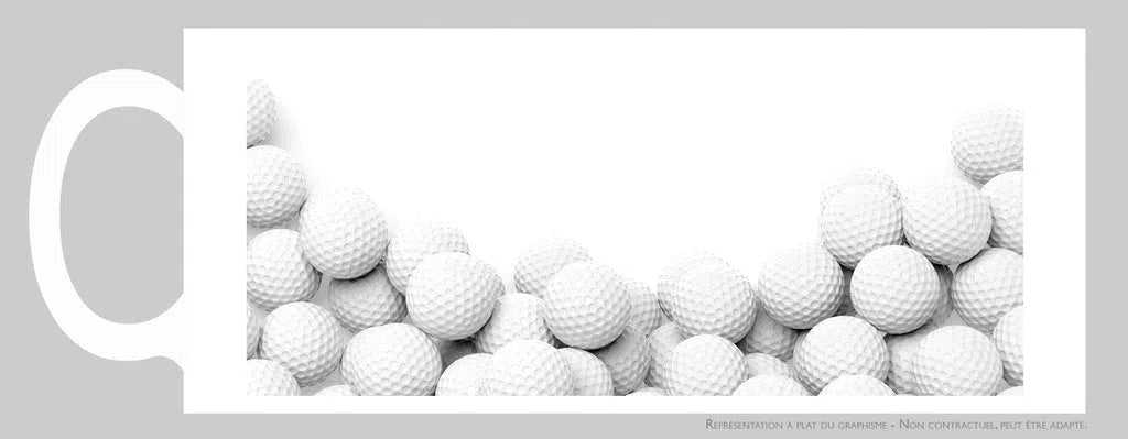 Balles de golf blanches-Imagesdartistes