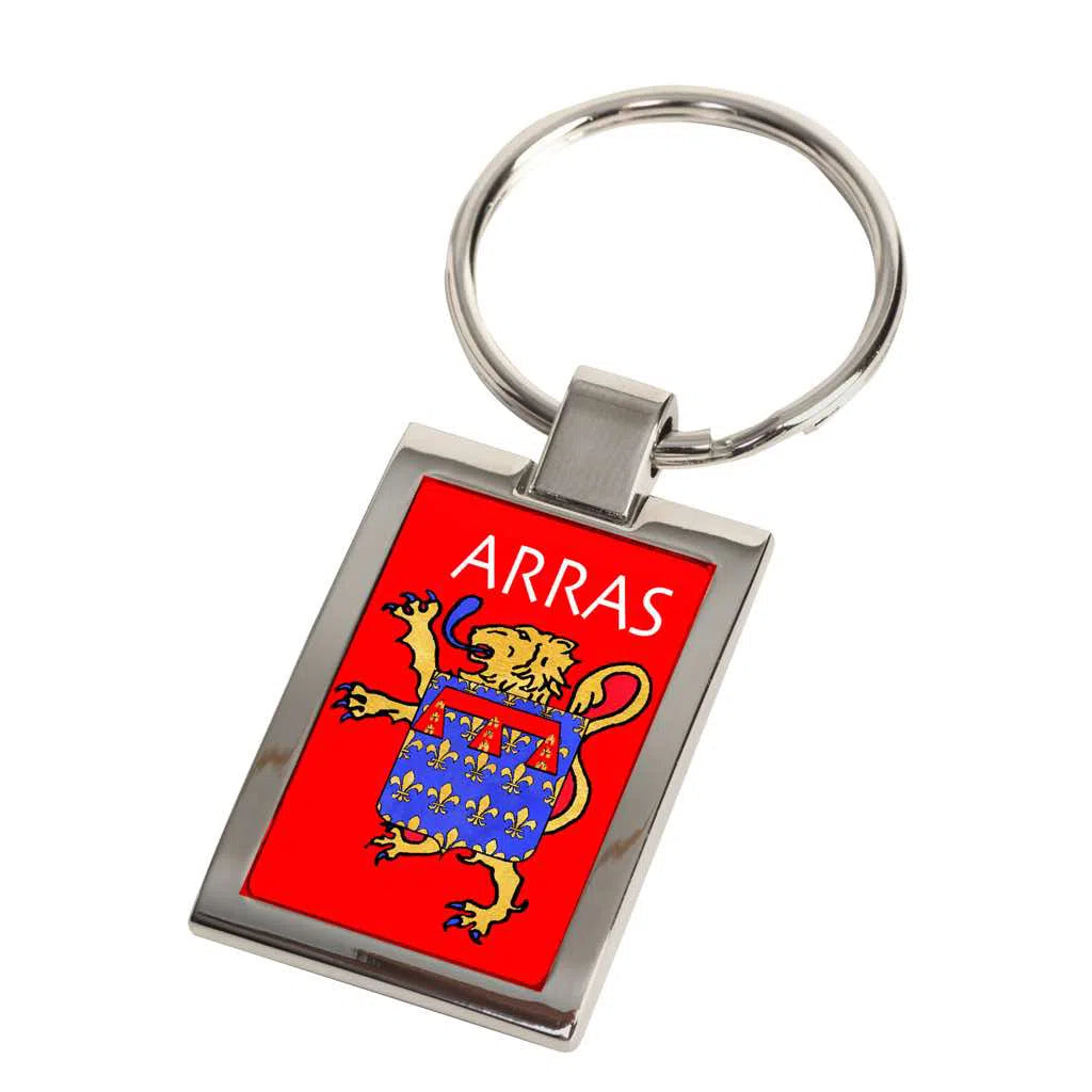 Porte-clés Arras blason rouge-Imagesdartistes