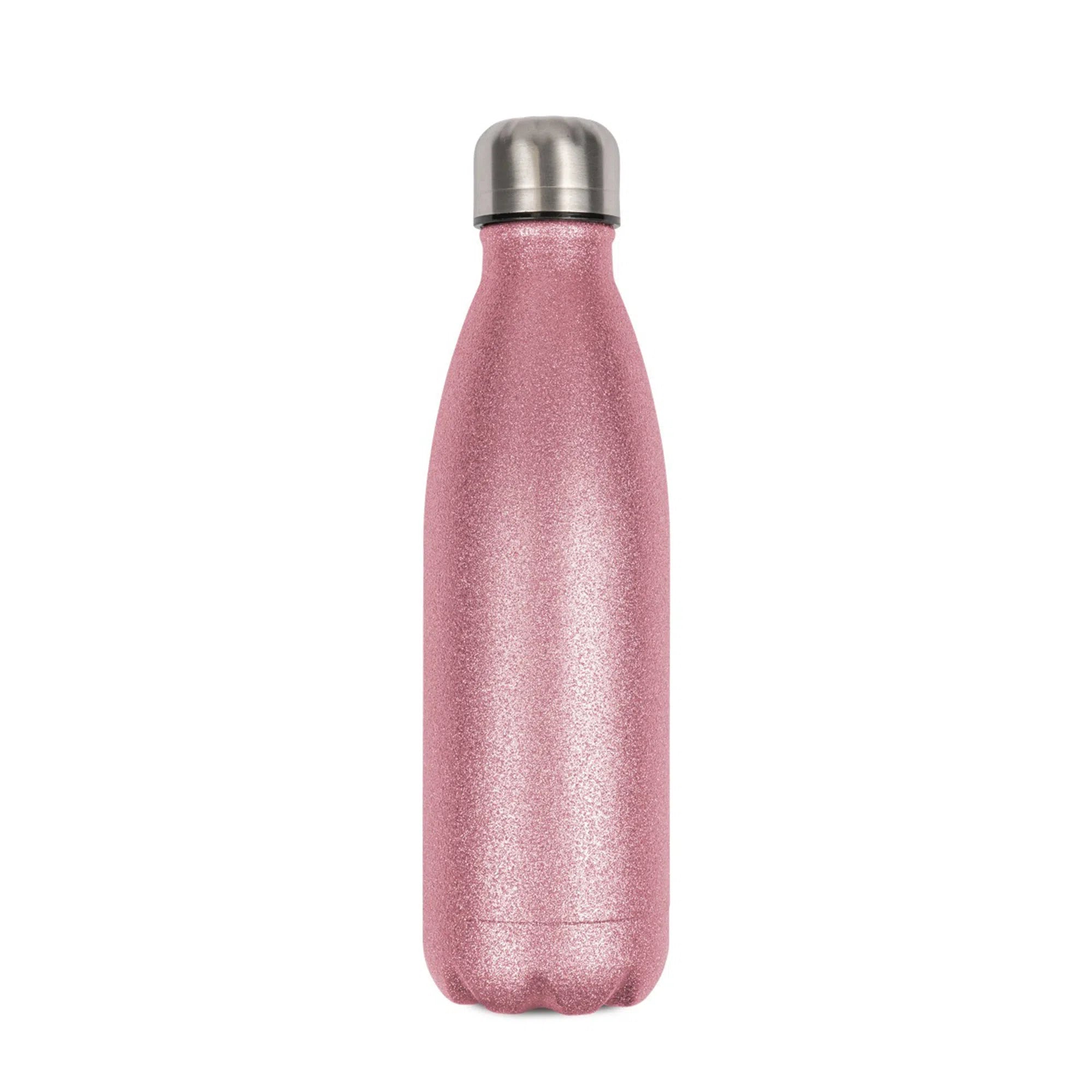 Bouteille isotherme en inox 500ml SPARK (Rose bouchon argent)-Imagesdartistes