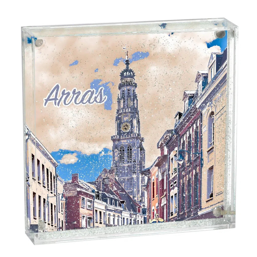 Cadre magnétique Beffroi d'Arras Pastel-Imagesdartistes
