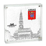 Cadre magnétique Beffroi d'Arras trait Monument Préféré des Français-Imagesdartistes