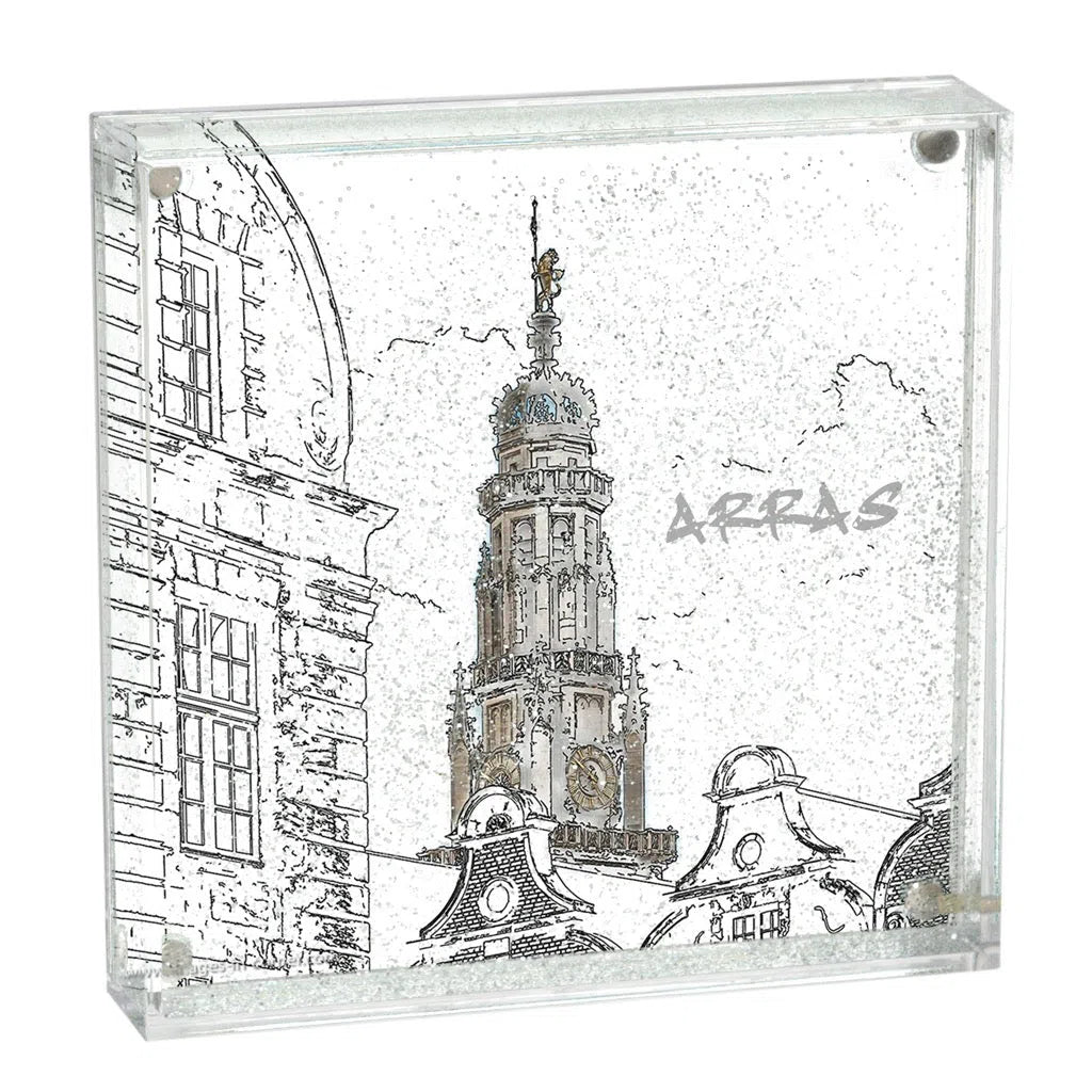 Cadre magnétique Beffroi et Maisons Grand Place d'Arras-Imagesdartistes