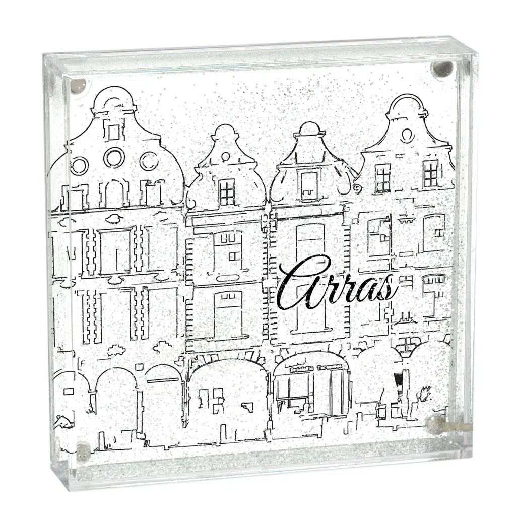 Cadre magnétique façades des Places d'Arras version trait-Imagesdartistes