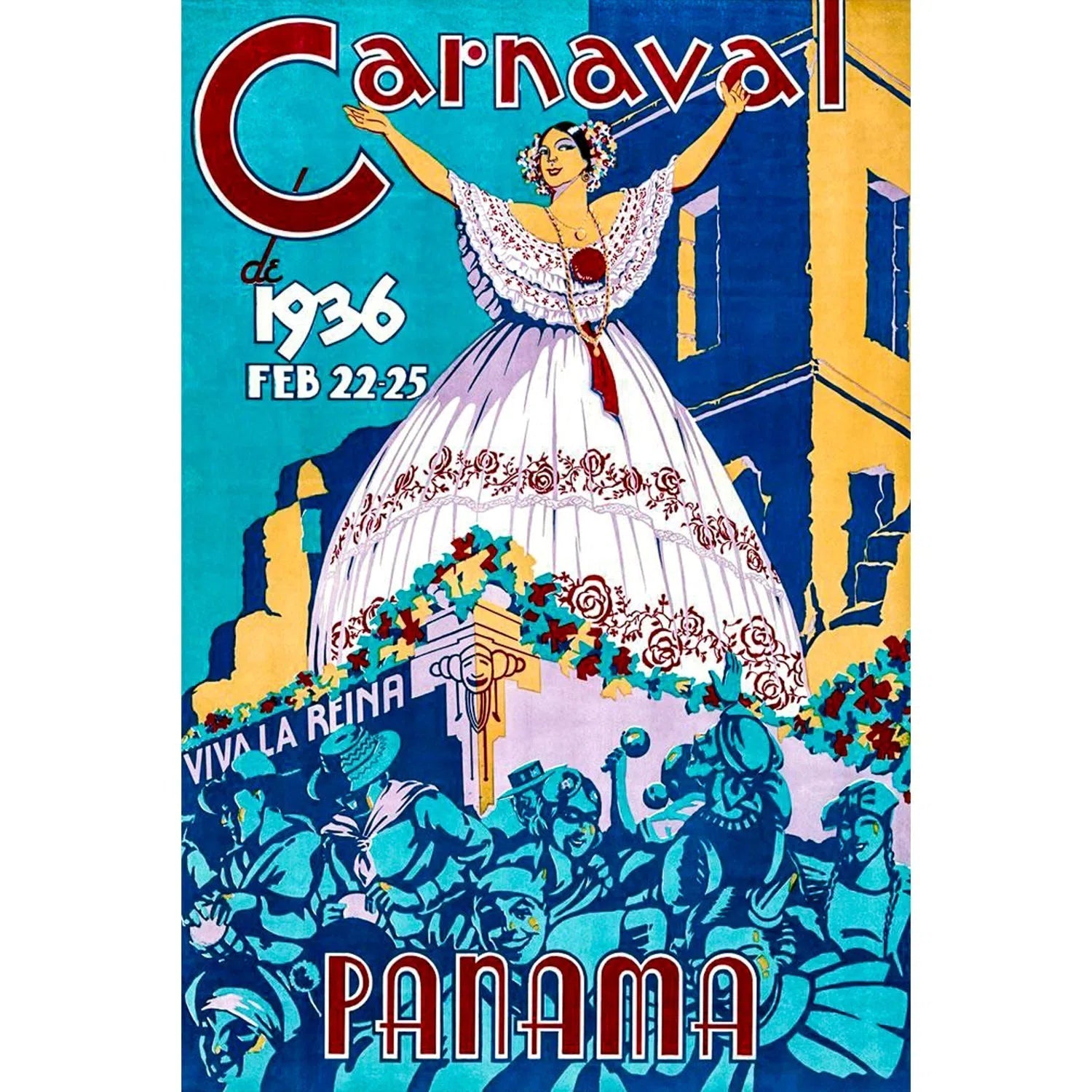 Carnaval de 1936 - Panama-Imagesdartistes