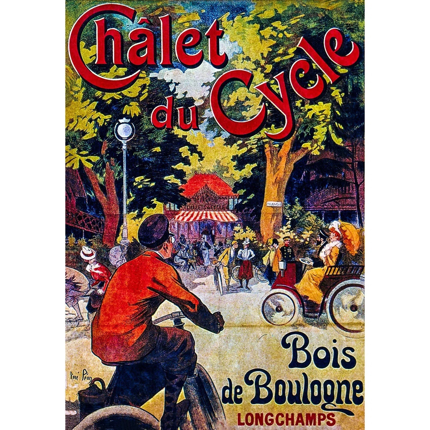 Chalet du cycle - Longchamps-Imagesdartistes
