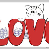 Façades d'Arras, Chat love-Imagesdartistes