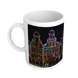 Les facades de la grand-place en version colorlight-Imagesdartistes