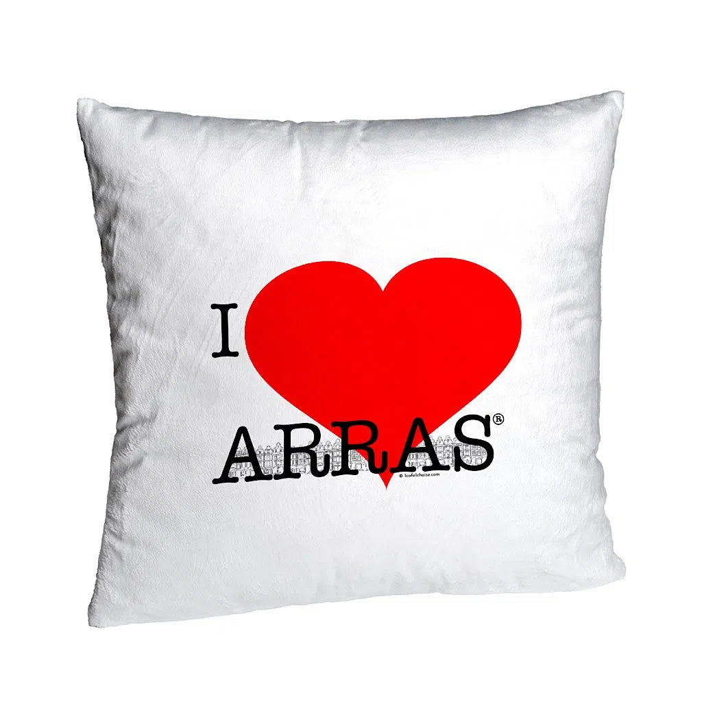 Coussin doux I Love Arras©-Imagesdartistes