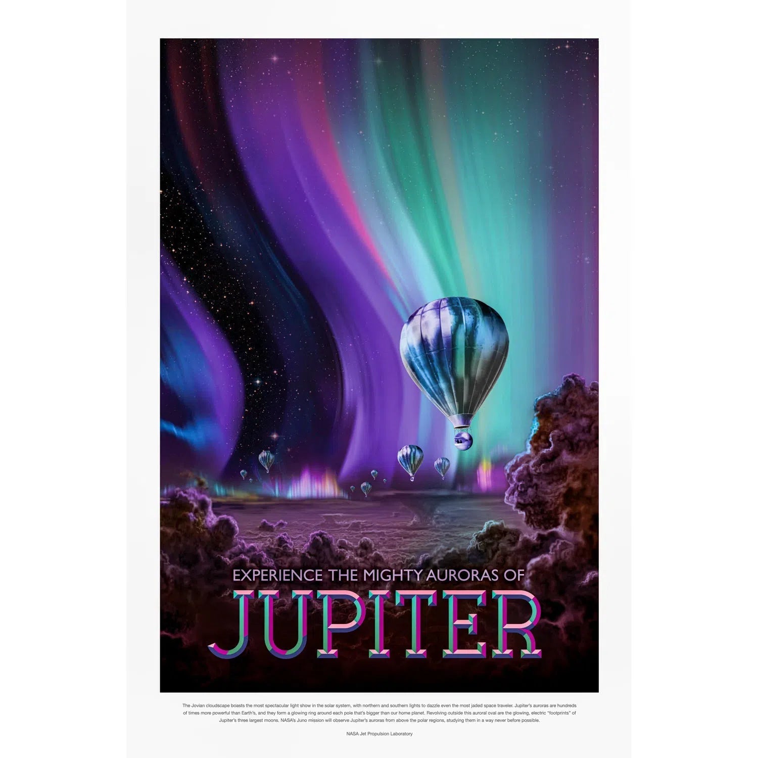 Experience the mighty aurora of Jupiter-Imagesdartistes