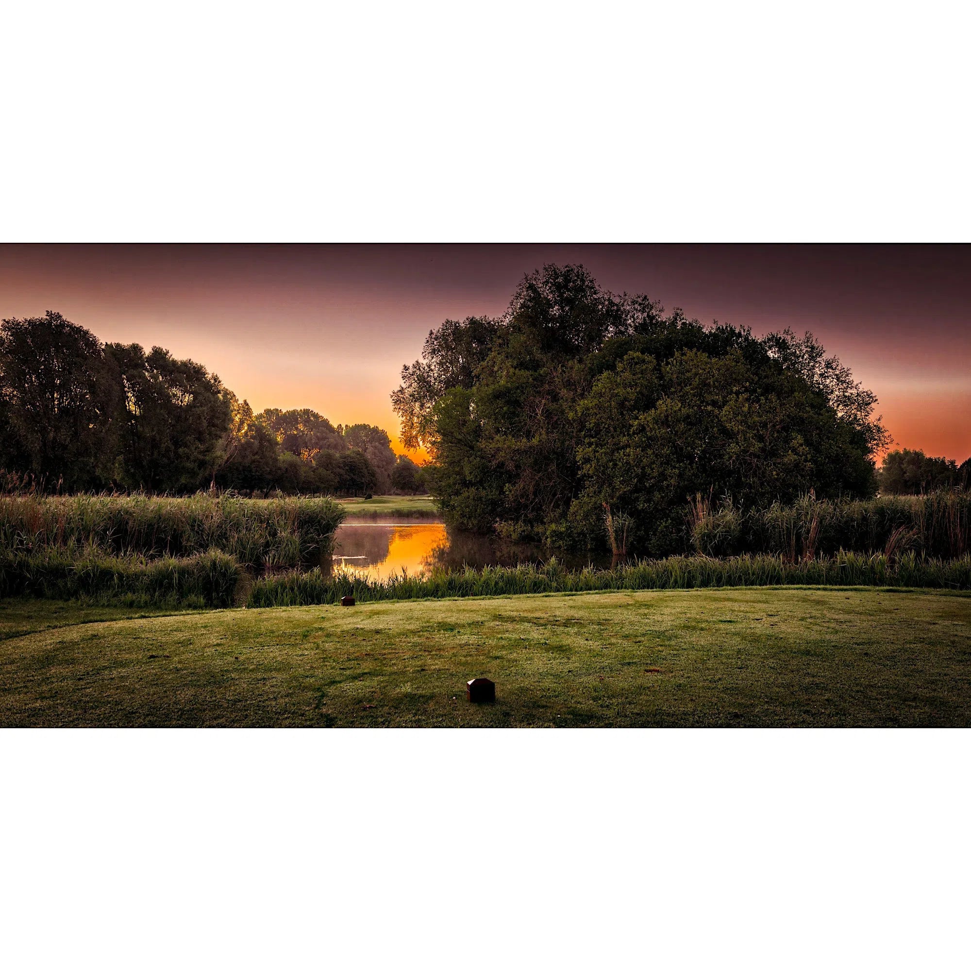 Golf d'Arras, le matin, très tôt-Imagesdartistes
