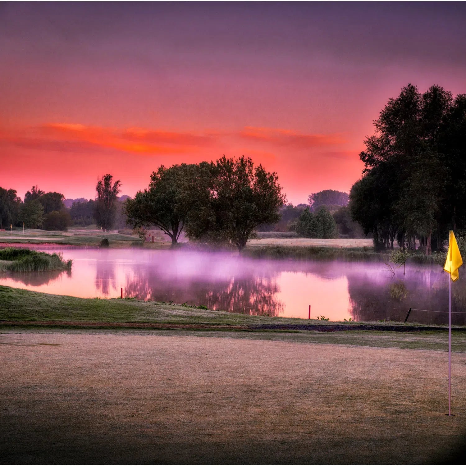 Golf d'Arras très tôt !-Imagesdartistes