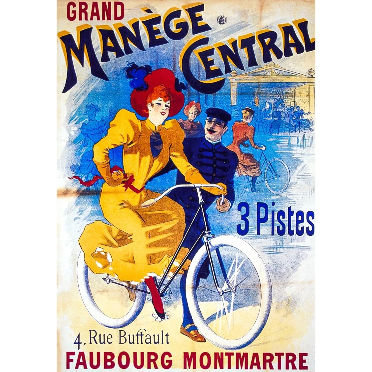 Grand manège central - Montmartre-Imagesdartistes