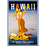 Hawaii by clipper - Pan American AIrways-Imagesdartistes