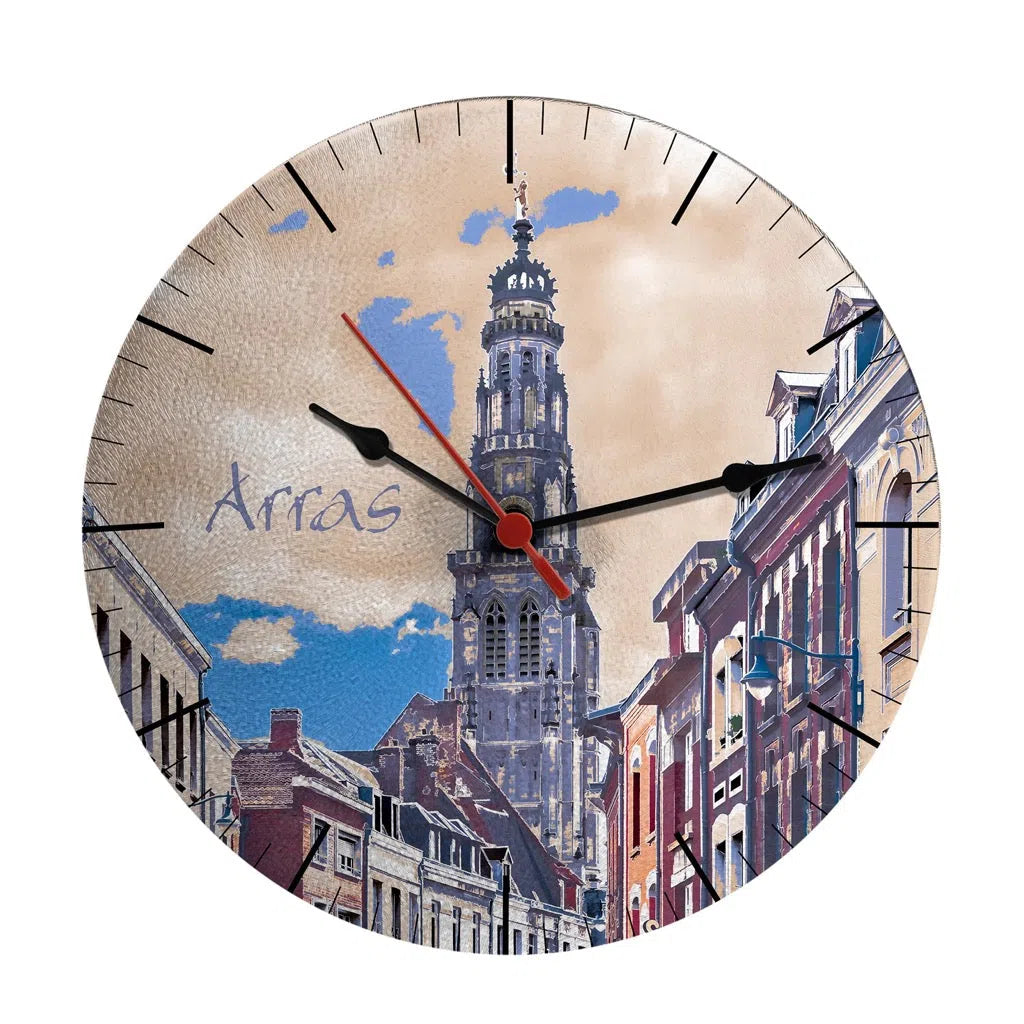 Le beffroi d'Arras pastel-Imagesdartistes