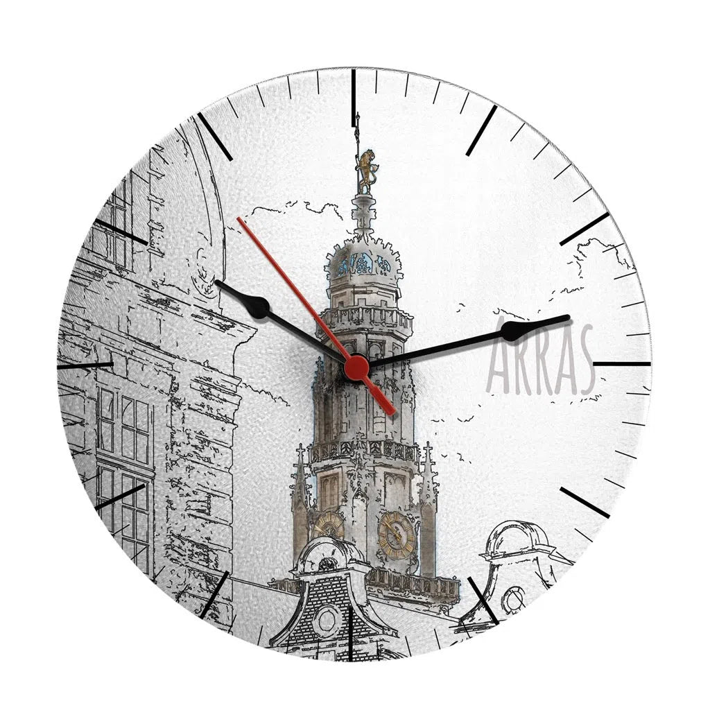 horloge-verre-beffroi-arras-vu-par-Imagesdartistes