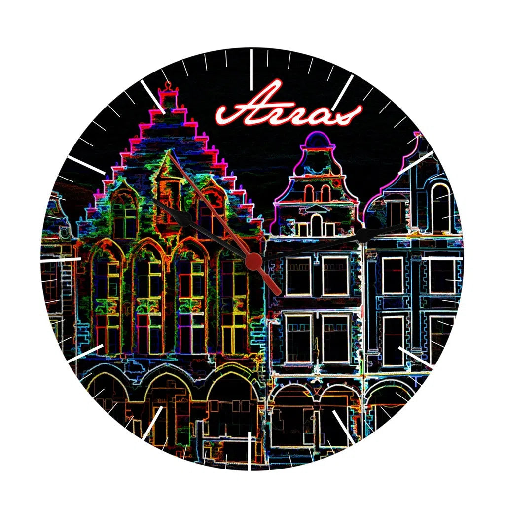 horloge-verre-facades-arras-trois-luppars-colorlight-Imagesdartistes