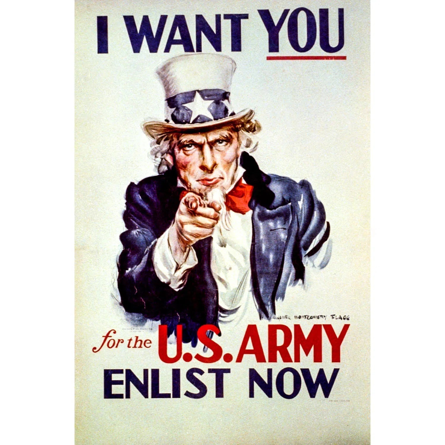 I want you - Us Army enlist now-Imagesdartistes