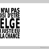 Je n'ai pas choisi d'être... belge-Imagesdartistes