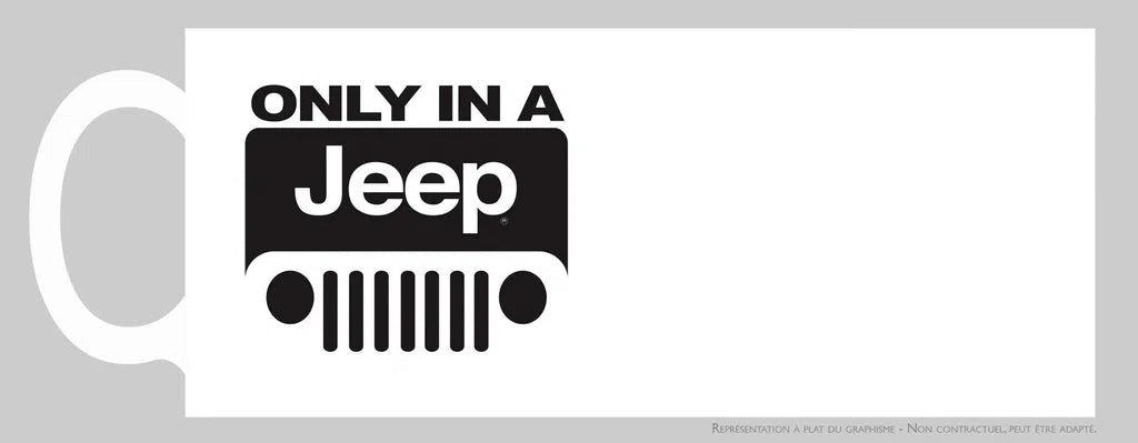 Jeep - Only in a Jeep-Imagesdartistes