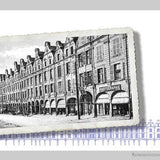 Arras autrefois: la façades de la place des héros côté ensoleillé-Imagesdartistes