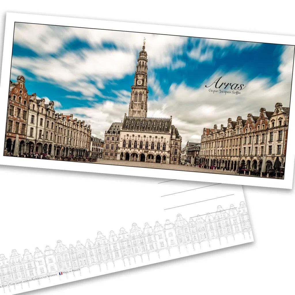 Panoramique du beffroi d'Arras-Imagesdartistes