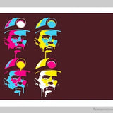 Les Mineurs façon Warhol-Imagesdartistes