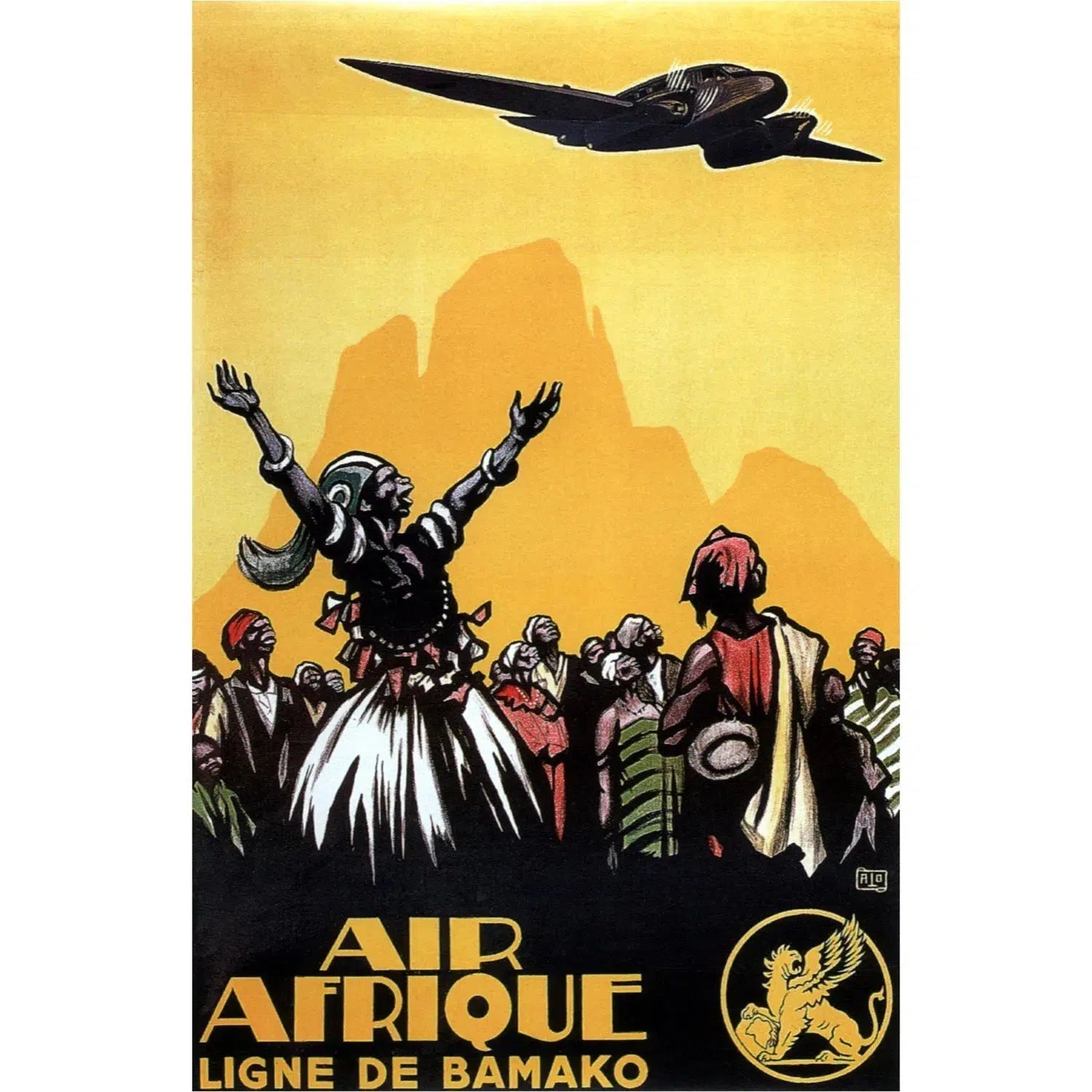 Ligne de Bamako - Air Afrique-Imagesdartistes