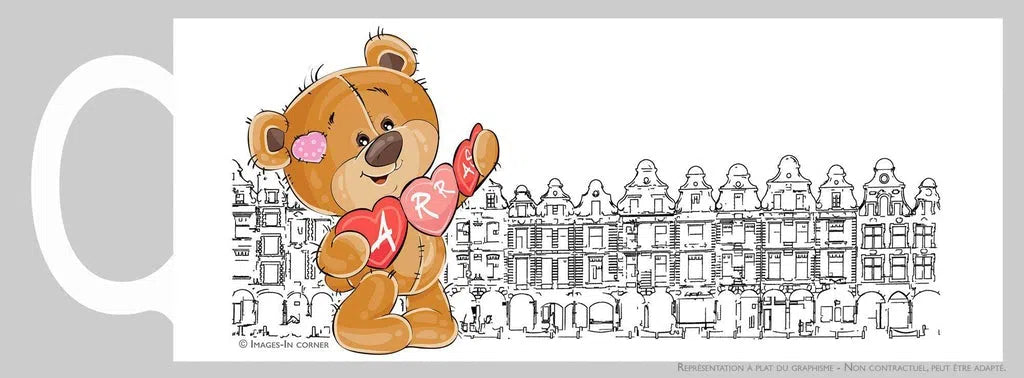 L'ourson qui aime Arras-Imagesdartistes