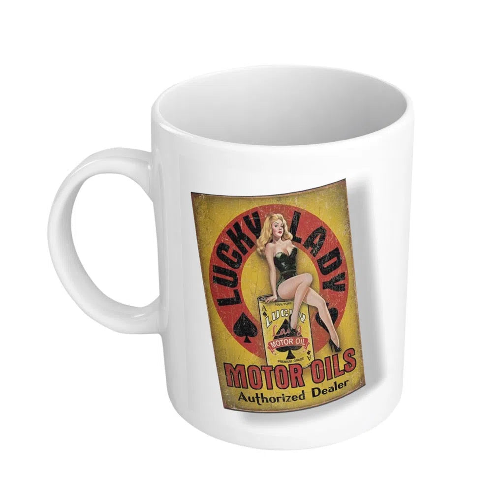 Lucky Lady Motor Oil-Imagesdartistes