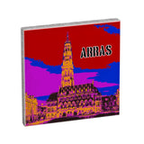 Beffroi pop art rouge-Imagesdartistes